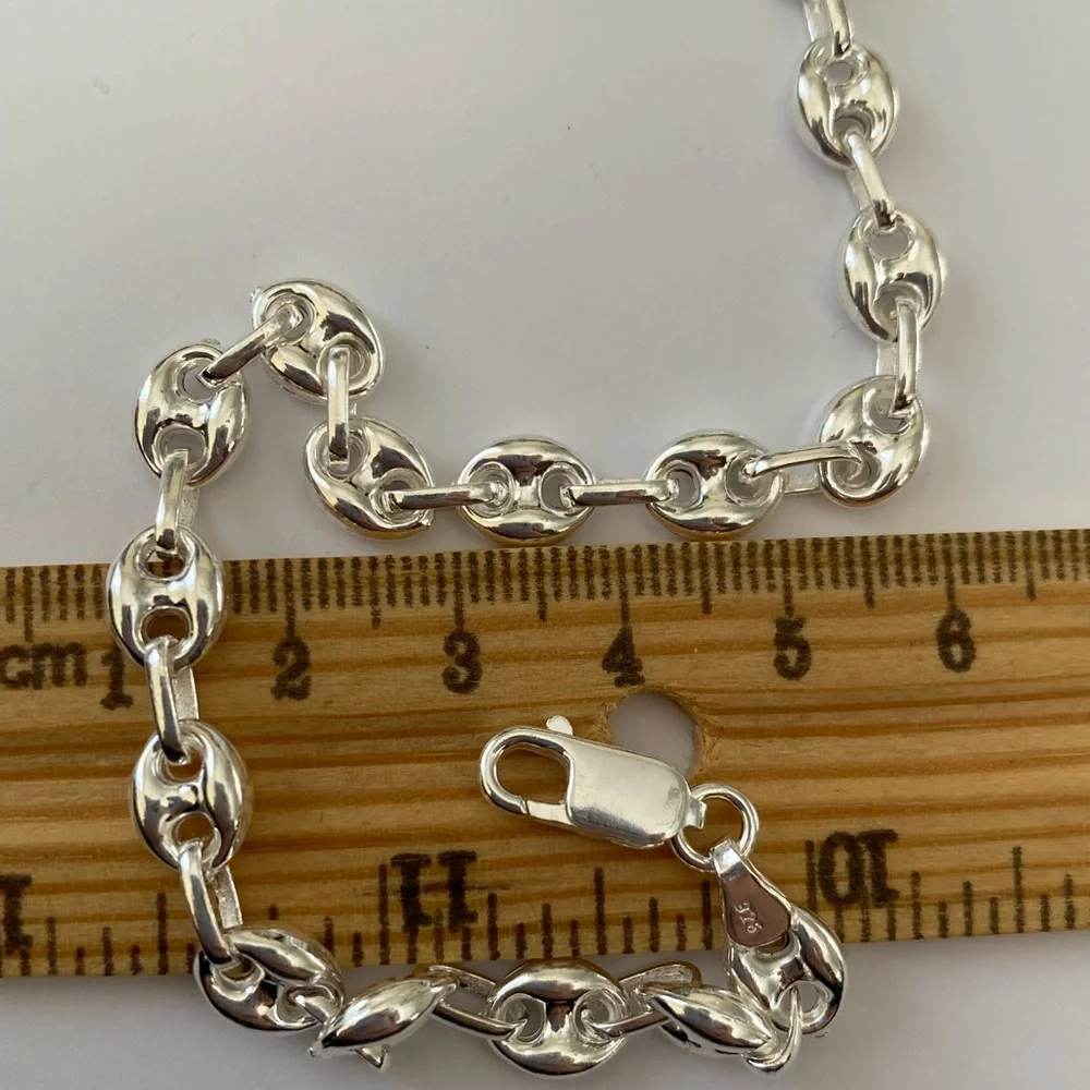 925 Silver 7mm marine bracelet